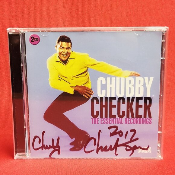 Chubby Checker The Essential Recordings 2 Disc CD 2015 Signed - Picture 1 of 9